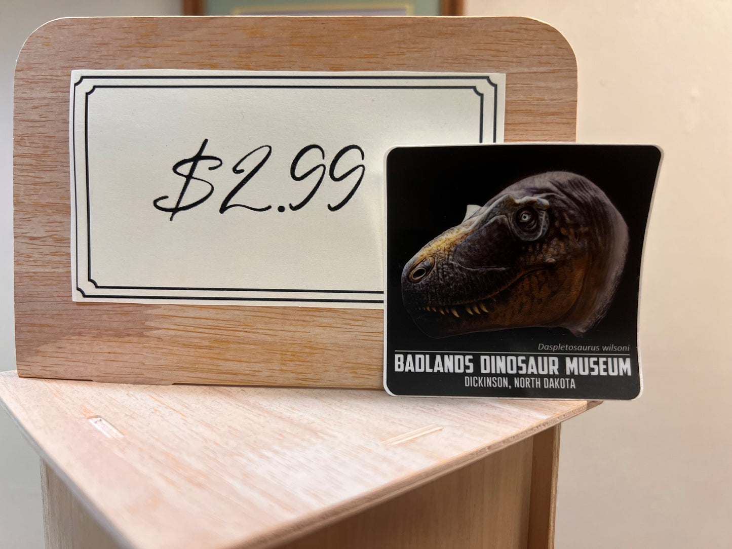 Badlands Dinosaur Museum Sticker