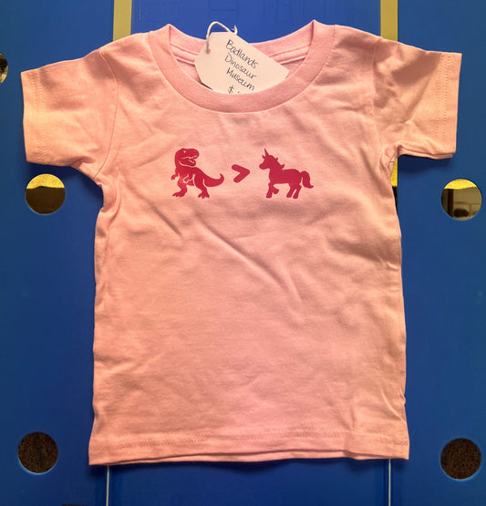 Dino>Unicorn T-Shirt